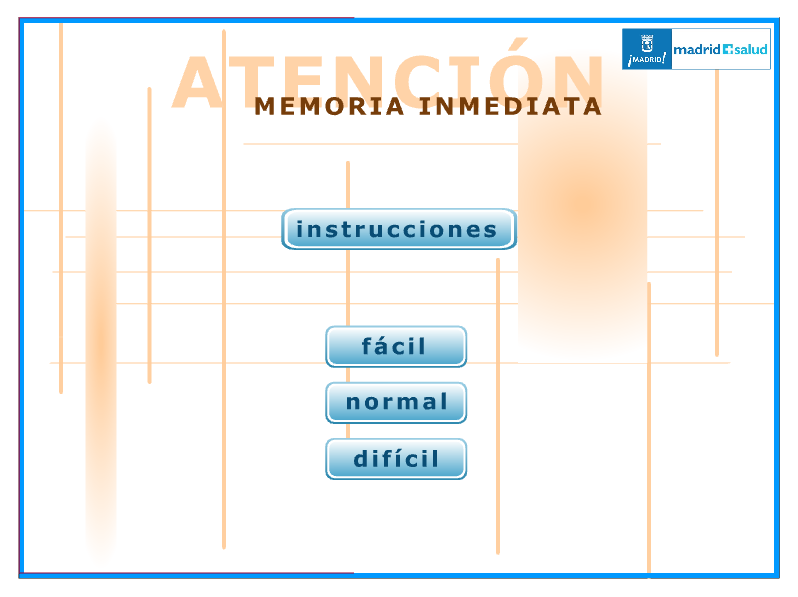 Juego: Memoria inmediata