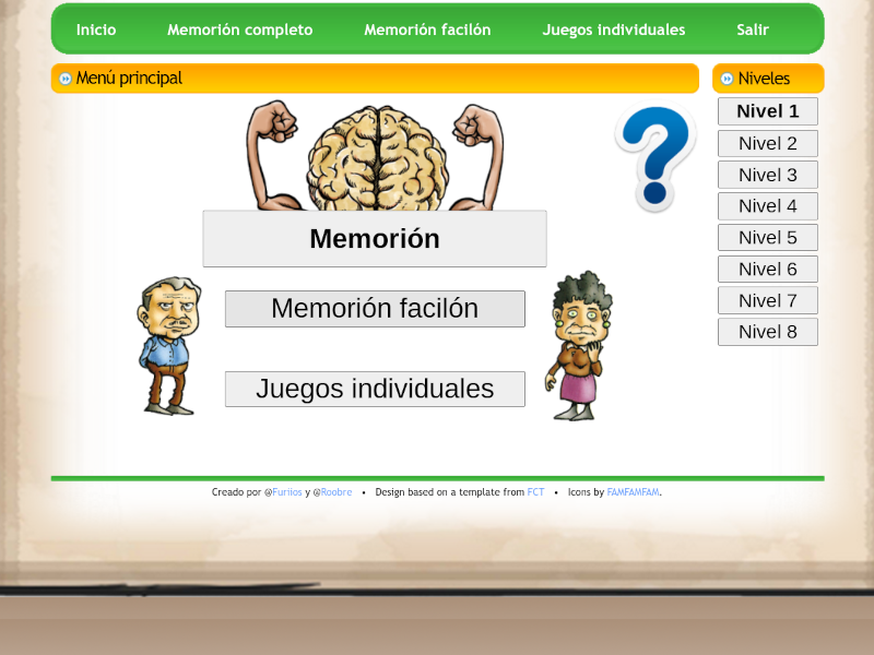 Juego: Memorion