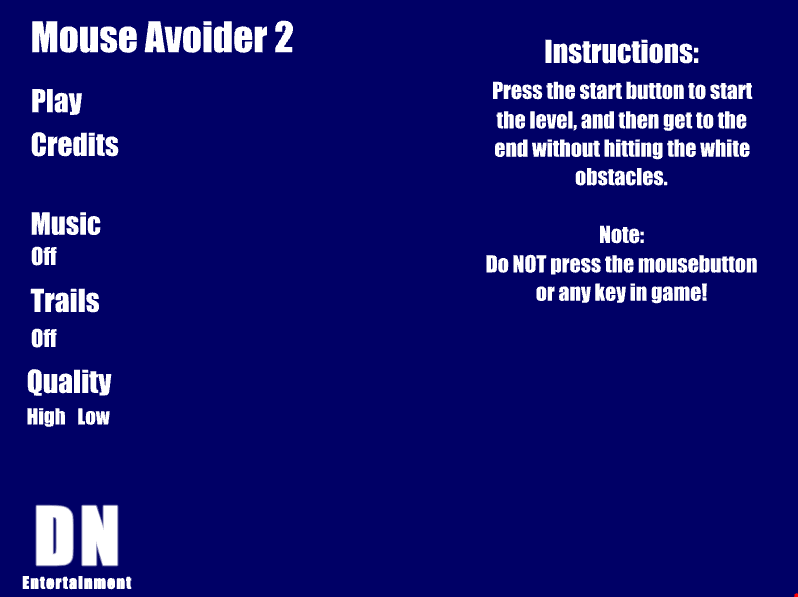Juego: Mouse Avoider 2